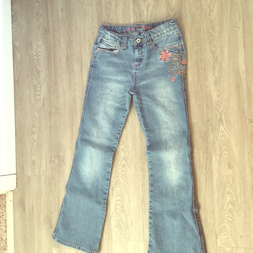 Mudd floral jeans